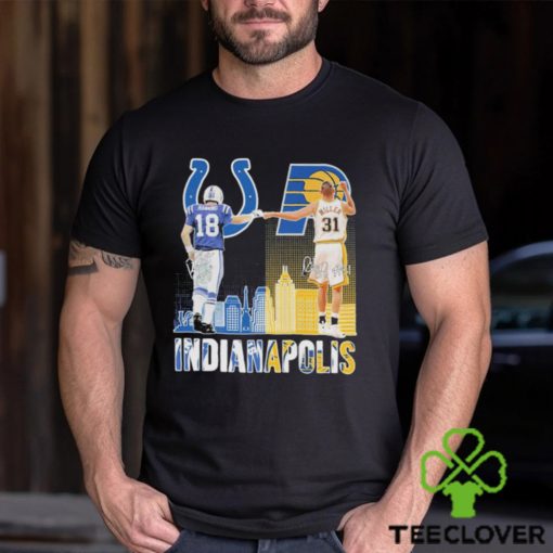 Indianapolis Colts Manking And Indiana Pacers Miller T Shirt