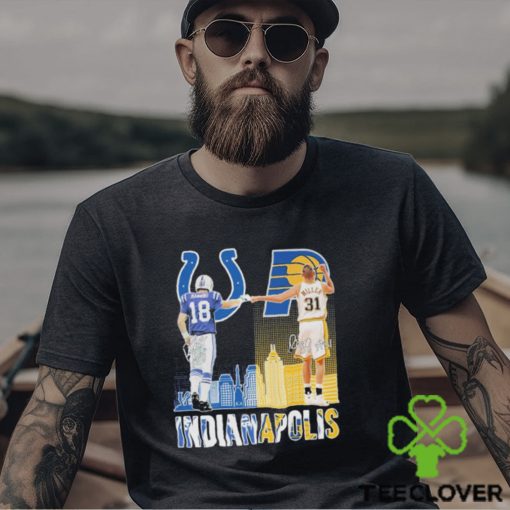 Indianapolis Colts Manking And Indiana Pacers Miller T Shirt