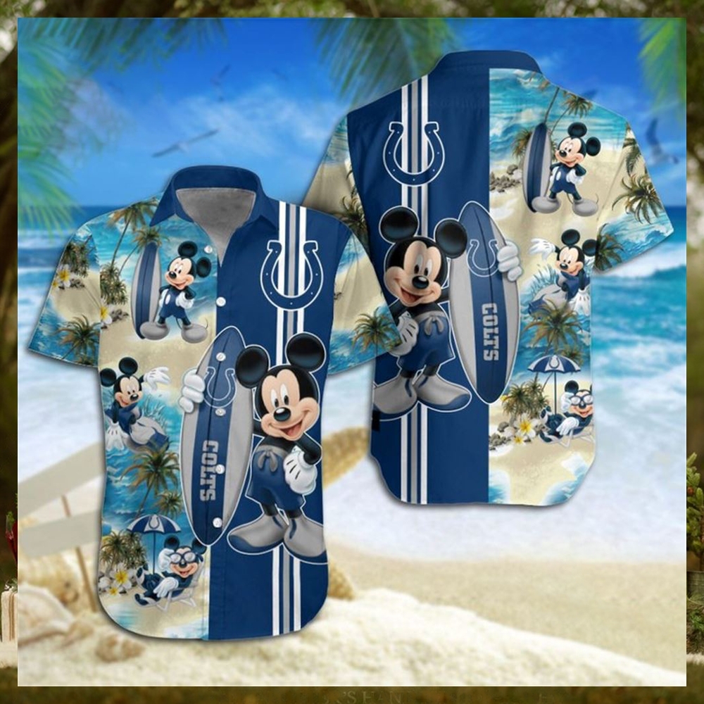 Indianapolis Colts Mickey Mouse Hawaiian Shirt