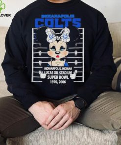Indianapolis Colts Minnie Mouse Indianapolis Indiana Lucas Oil Stadium Super Bowl 1970 2006 Shirt