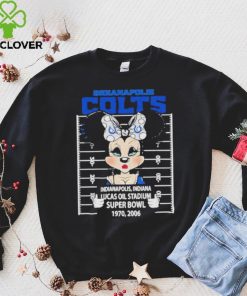 Indianapolis Colts Minnie Mouse Indianapolis Indiana Lucas Oil Stadium Super Bowl 1970 2006 Shirt
