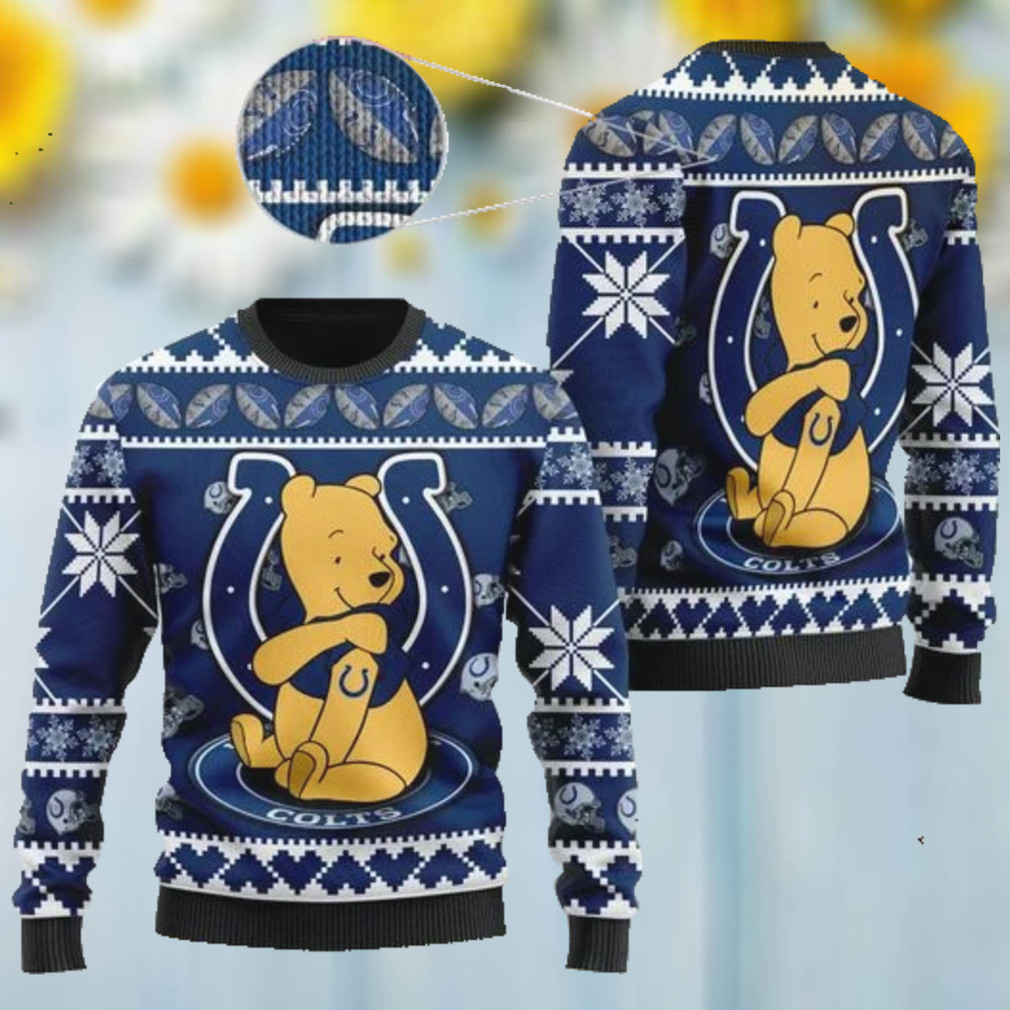 3D Print Indianapolis Colts Sweater NFL Football Fans Ugly Christmas Sweater  Christmas Gift For Men And Women