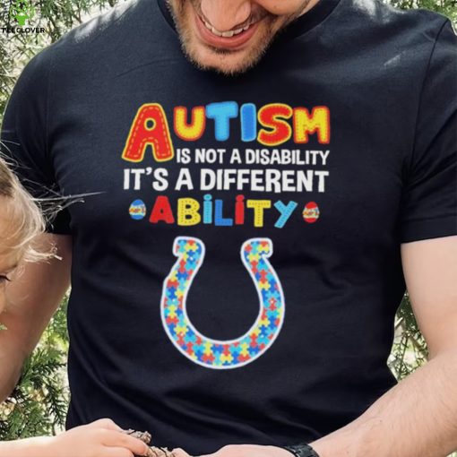 Indianapolis Colts NFL Autism Is Not A Disability 2024 Shirt