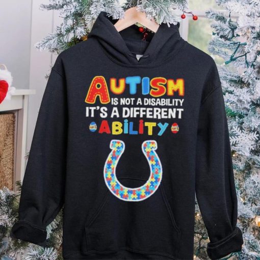 Indianapolis Colts NFL Autism Is Not A Disability 2024 Shirt