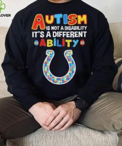 Indianapolis Colts NFL Autism Is Not A Disability 2024 Shirt