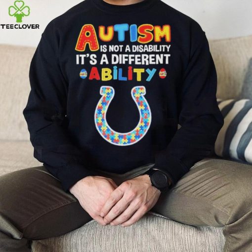 Indianapolis Colts NFL Autism Is Not A Disability 2024 Shirt