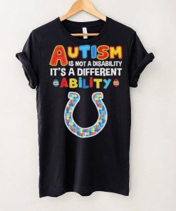 Indianapolis Colts NFL Autism Is Not A Disability 2024 Shirt