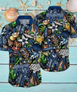 Indianapolis Colts NFL Flower Hawaii Shirt And Tshirt For Fans