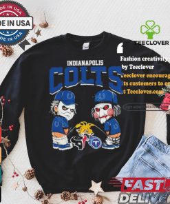 Indianapolis Colts NFL Halloween Peeing Funny Shirt