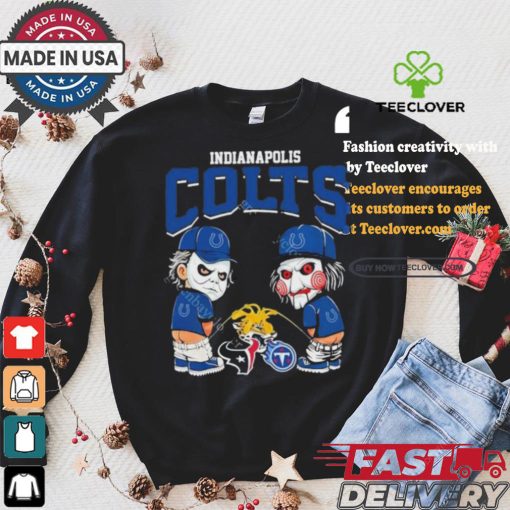 Indianapolis Colts NFL Halloween Peeing Funny Shirt