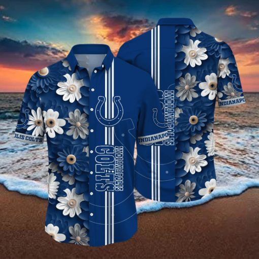 Indianapolis Colts NFL Hawaiian Shirt Daylight Aloha Shirt