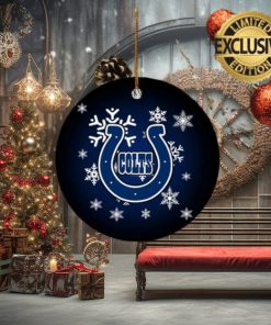 Indianapolis Colts NFL Holiday 2023 Xmas Gifts Merry Christmas Decorations Ornament