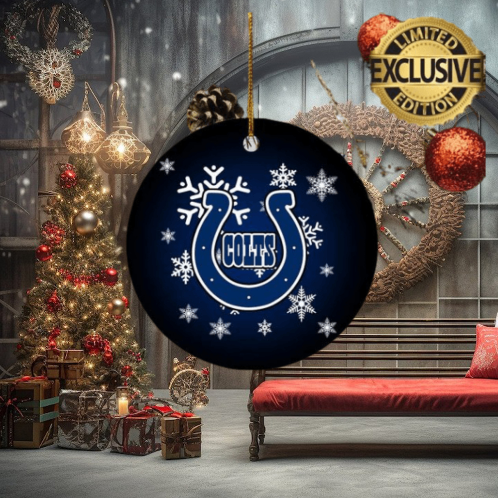 Indianapolis Colts NFL Holiday 2023 Xmas Gifts Merry Christmas Decorations Ornament Indianapolis Colts NFL Holiday 2023 Xmas Gifts Merry Christmas Decorations Ornament