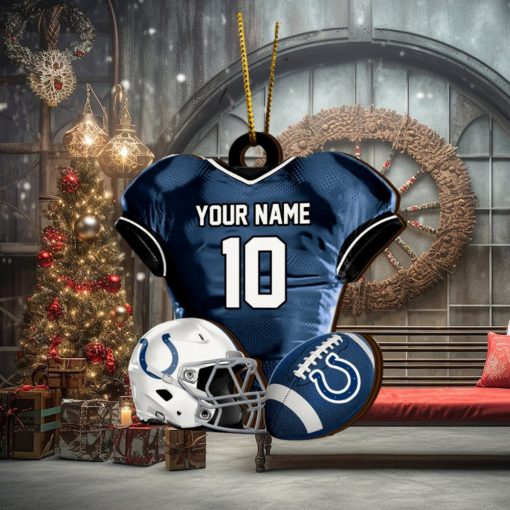 Indianapolis Colts NFL Sport Ornament Custom Name And Number