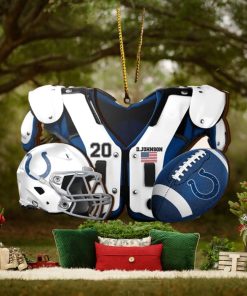 Indianapolis Colts NFL Sport Ornament Custom Your Name And Number