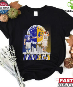Indianapolis Colts Peyton Manning x Indiana Pacers Reggie Miller shirt