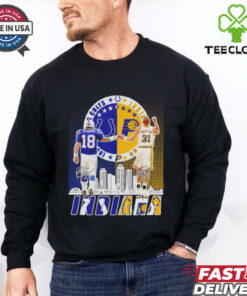 Indianapolis Colts Peyton Manning x Indiana Pacers Reggie Miller shirt