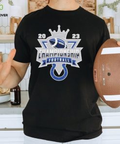 Indianapolis Colts Shirt NFL 2023 Championship Crown Logo Shirt Gift Shirt