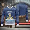 Indianapolis Colts Simpsons Ugly Christmas Sweater