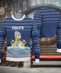 Indianapolis Colts Simpsons Ugly Christmas Sweater