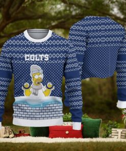 Indianapolis Colts Simpsons Ugly Christmas Sweater