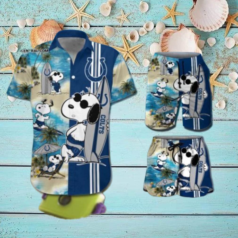 Indianapolis Colts Snoopy NFL Classic Full Print Hawaii Shirt Indianapolis Colts Snoopy NFL Classic Full Print Hawaii Shirt