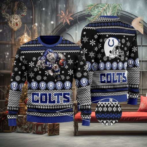 Indianapolis Colts Ugly Christmas Sweater Perfect Holiday Gift