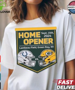 Indianapolis Colts Vs Green Bay Packers Home Opener Lambeau Field Sept 15th 2024 Shirt