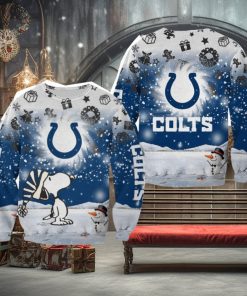 Indianapolis Colts Xmas Snoopy Ugly Sweater For Fans New Gift Holidays Christmas