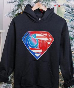 Indianapolis Colts and Indiana Hoosiers Superman Sports Logo shirt