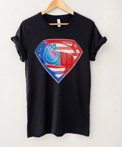 Indianapolis Colts and Indiana Hoosiers Superman Sports Logo shirt