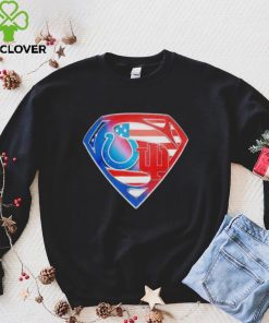 Indianapolis Colts and Indiana Hoosiers Superman Sports Logo shirt