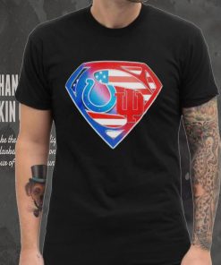 Indianapolis Colts and Indiana Hoosiers Superman Sports Logo shirt