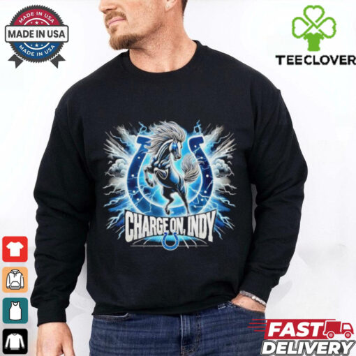 Indianapolis Colts charge on Indy shirt