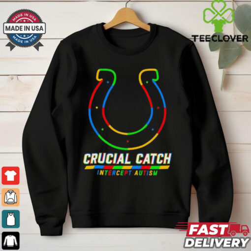 Indianapolis Colts crucial catch intercept autism shirt