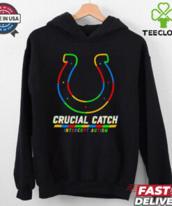 Indianapolis Colts crucial catch intercept autism shirt