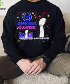 Indianapolis Colts football Super Bowl Champions Las Vegas 2024 logo hoodie, sweater, longsleeve, shirt v-neck, t-shirt