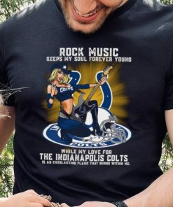 Indianapolis Colts rock music keep my soul forever young hoodie, sweater, longsleeve, shirt v-neck, t-shirt