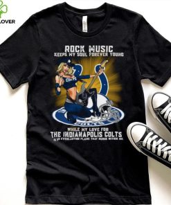 Indianapolis Colts rock music keep my soul forever young hoodie, sweater, longsleeve, shirt v-neck, t-shirt