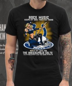 Indianapolis Colts rock music keep my soul forever young hoodie, sweater, longsleeve, shirt v-neck, t-shirt