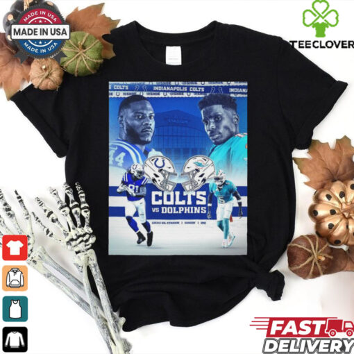 Indianapolis Colts vs. Miami Dolphins 2024 NFL Week 7 matchup Shirt