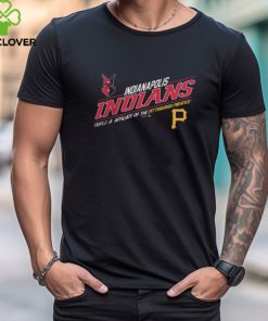 Indianapolis Indians Youth Black Jungling Pirates Affiliate T Shirt