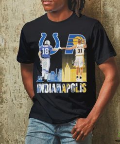 Indianapolis Manning and Miller 2024 Champions Skyline Signatures Shirt