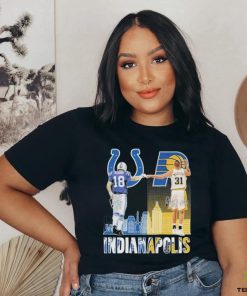 Indianapolis Manning and Miller 2024 Champions Skyline Signatures Shirt