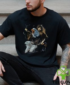 Indianapolis Wild Animal Collage Shirt