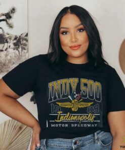 Indianapolois Motor Speedway Indy 500 Fade T Shirt