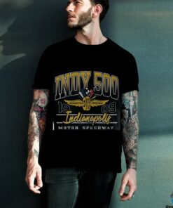 Indianapolois Motor Speedway Indy 500 Fade T Shirt