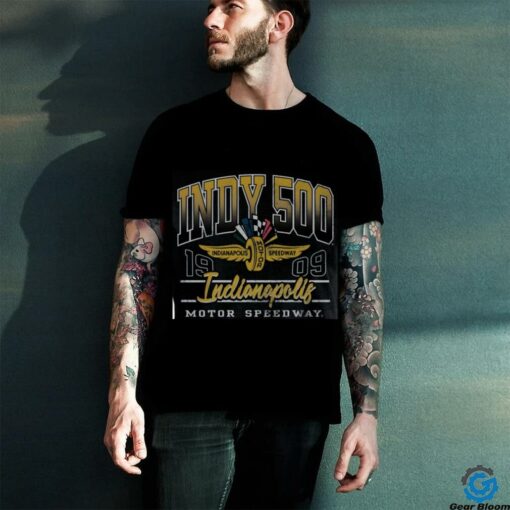 Indianapolois Motor Speedway Indy 500 Fade T Shirt