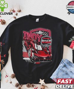 Indy 2024 Battle on the Bricks Ghost Car T Shirt