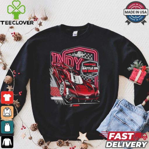 Indy 2024 Battle on the Bricks Ghost Car T Shirt